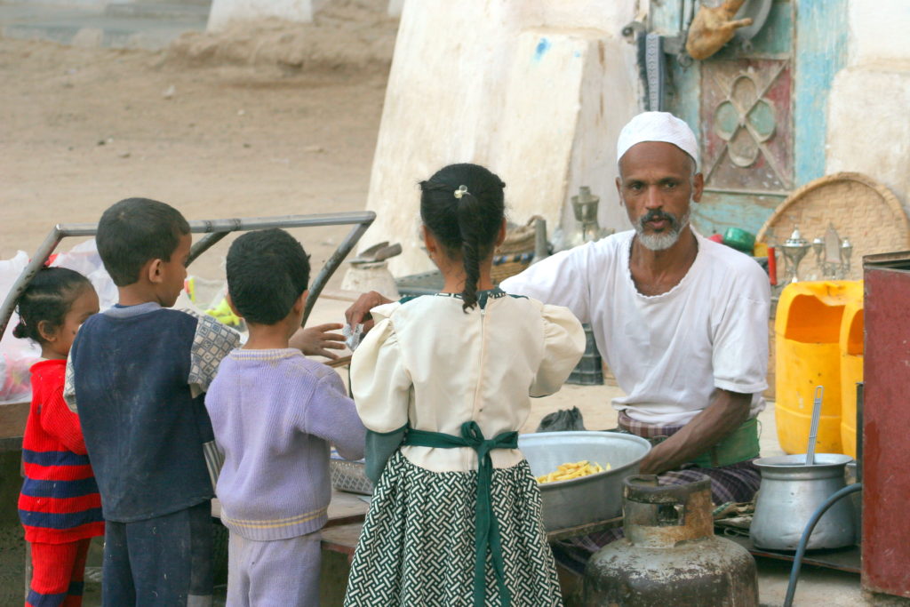 Children buying food 1